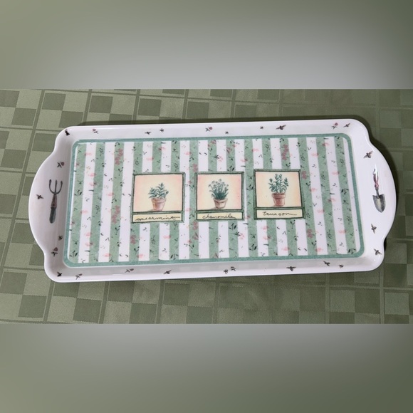 Pfaltzgraff Naturewood 14" Melamine Sandwich Tray - Picture 4 of 5